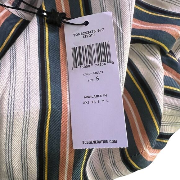 NWT! BCBGENERATION striped long sleeve dress - Picture 4 of 9